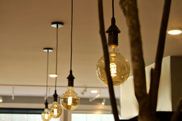 Outdated lighting fixtures