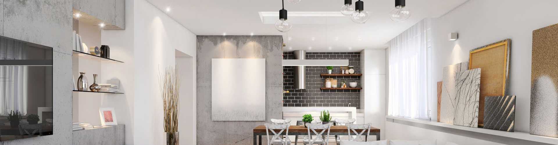 Interior lighting installation